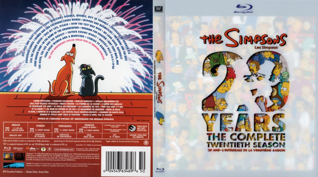 The Simpsons Season 20 เดอะซิมป์สันส์ ปี 20 ตอนที่ 1-21 ซับไทย
