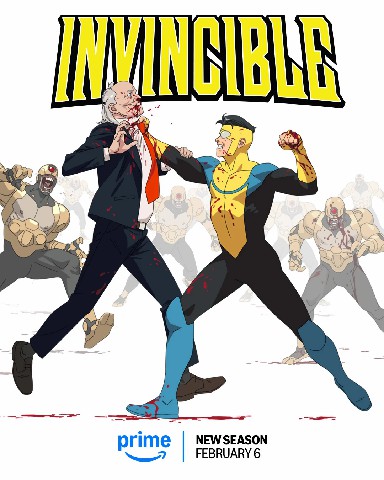 Invincible Season 3 ยอดมนุษย์อินวินซิเบิล ภาค 3 ตอนที่ 1-3 พากย์ไทย