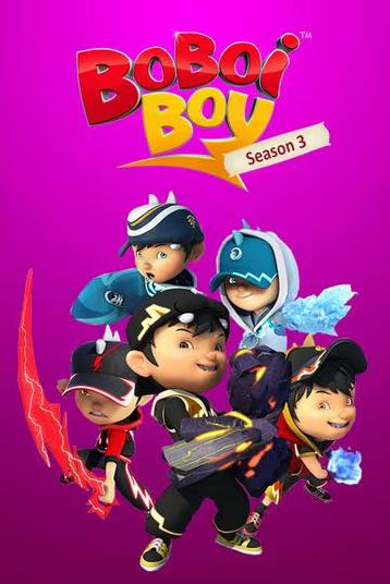 BoBoiBoy season 3 โบบอยบอย ภาค 3 ตอนที่ 1-26 พากย์ไทย
