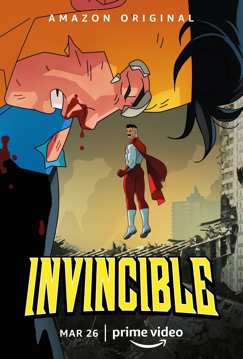 Invincible ยอดมนุษย์อินวินซิเบิล ตอนที่ 1-8 พากย์ไทย