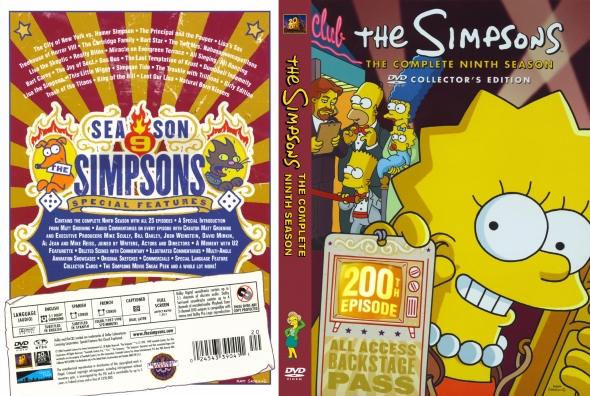 The Simpsons Season 9 เดอะซิมป์สันส์ ปี 9 ตอนที่ 1-25 ซับไทย