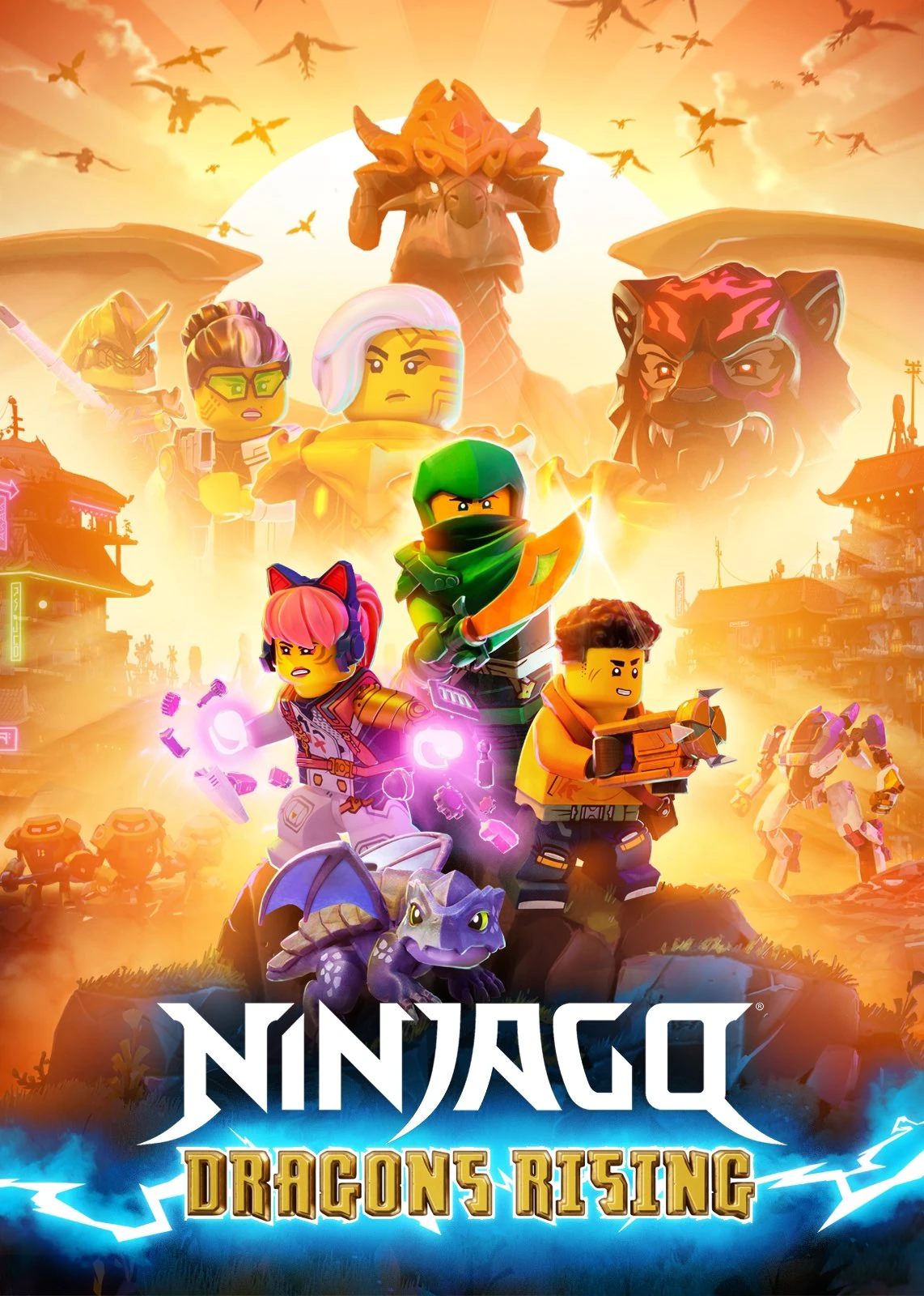 NINJAGO Dragons Rising Season 1 นินจาโก: มังกรผงาด ซี่ซั่น1 ตอนที่ 1-13 พากย์ไทย
